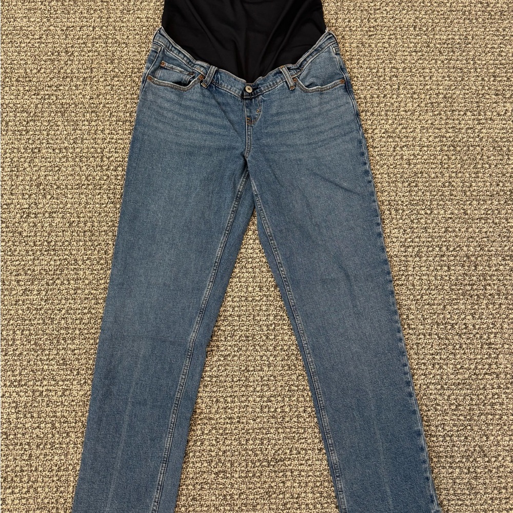 Abercrombie “The ‘90s Straight” Maternity Jean